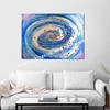 Discount Handmade Multicolor Wall Art Abstract Canvas Oil Painting For Hotel Decor