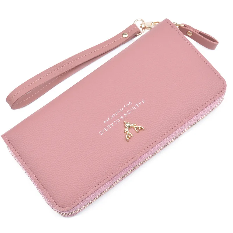 latest ladies Leather Zip Around Wallet Clutch Wristlet Travel Long Purse woman, Pink,black , gray
latest ladies Leather Zip Around Wallet Clutch Wristlet Travel Long Purse woman, Pink,black , gray