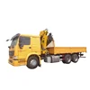hydraulic crane mounted truck sinotruk howo 6x6 16 ton truck crane