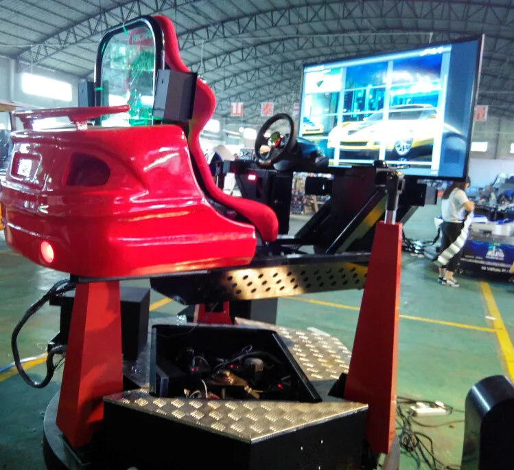 Amazing High Technology Earn Money 3 Large Screens F1 Car Driving Game Machine Simulator