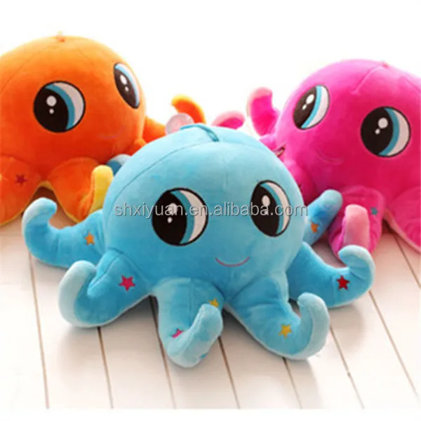 octopus emoji plush