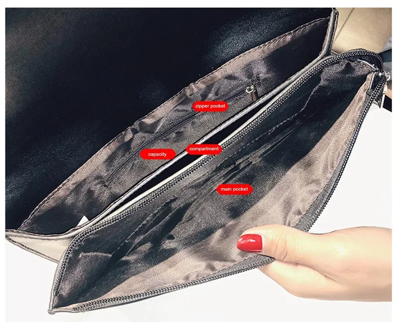 envelope clutch bag women ladies clutches women hand bag sling chain handbag