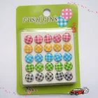 white plastic Push Pins / Office Map Pin