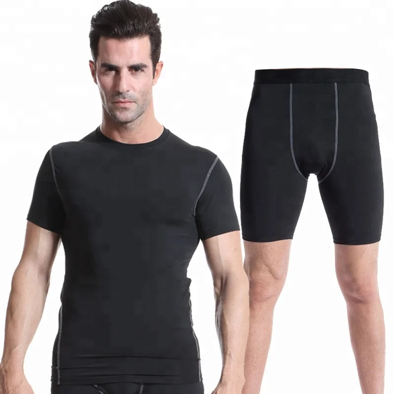 Summer Running Sets Men Compression Short Sleeve Shirt Fitness Shorts Male Gym Training Sets Sportswear T-shirt Shorts Suit, Multi-colors
Summer Running Sets Men Compression Short Sleeve Shirt Fitness Shorts Male Gym Training Sets Sportswear T-shirt Shorts Suit, Multi-colors