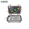 WSEE AC220V AGC outdoor CATV 4 outputs optical node