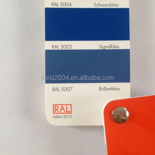 powder coating ral5005 signal blue ral5007 brilliant blue spray