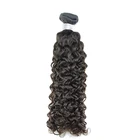 Angelbella Alibaba Express China Thick natural Color Jerry Curl hair waving Hair Virgin curl human hair extensions bundles