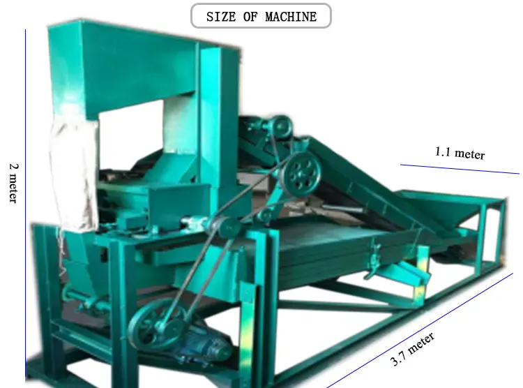 pine nuts crushing cracking shelling machine pistachio shelling machine factory