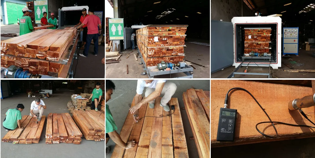 thermo treated wood machine/ wood machine/wood heat treatment