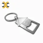 High quality house shape metal bottle opener keychain