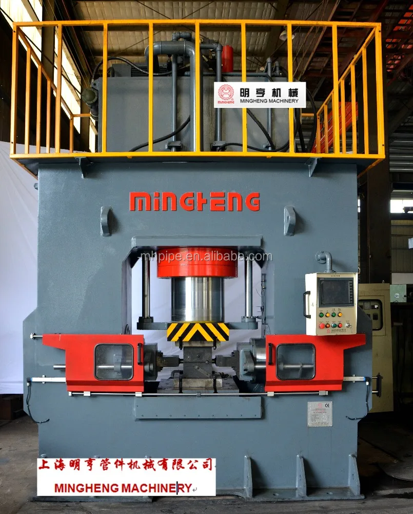 Tee cold forming machine