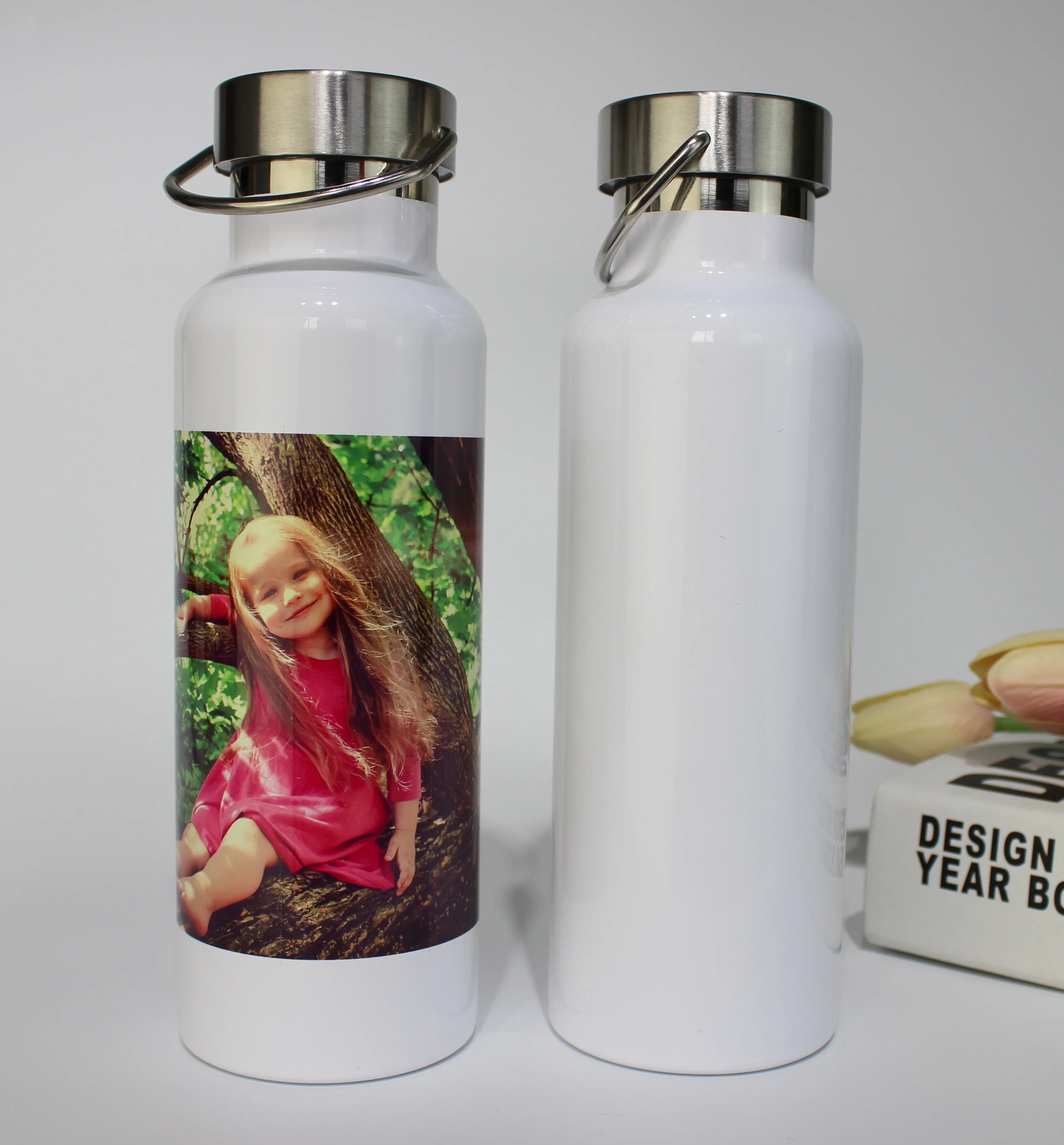 Water Bottle 600ml Stainless Steel Drinking Cup can be Custom for Sublimation, Customized color
Water Bottle 600ml Stainless Steel Drinking Cup can be Custom for Sublimation, Customized color