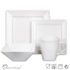 Beautiful customize tableware with square shape