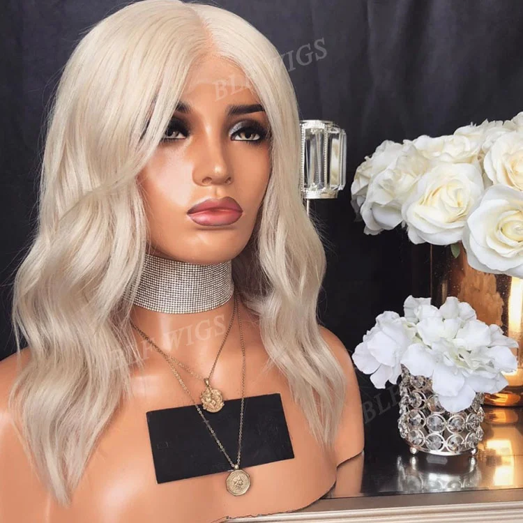 platinum blonde full lace wig elastic band brazilian human hair glueless lace wigs bleached knots
platinum blonde full lace wig elastic band brazilian human hair glueless lace wigs bleached knots