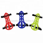 Youth Archery Shooting Gear Plastic Rubber Armguard Protector with Elastic Straps