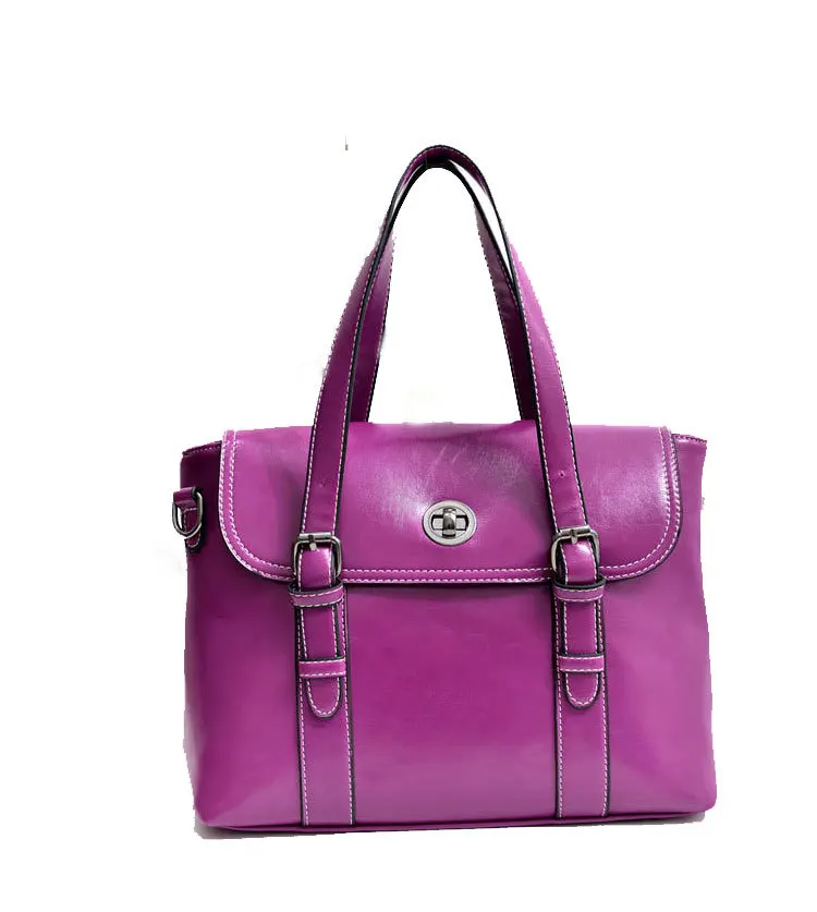 Free Shipping Quality Guaranteed 100% Fashion Casual Solid PU Leather Women Tote Handbags Retail And Wholesale
