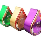 Metal chocolate gift box packaging wedding cake candy boxes butter metal empty cookie tins