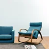 High quality new design scandinavian wooden relaxing chair for leisure