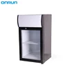 SC-40B mini fridge with window and glass door