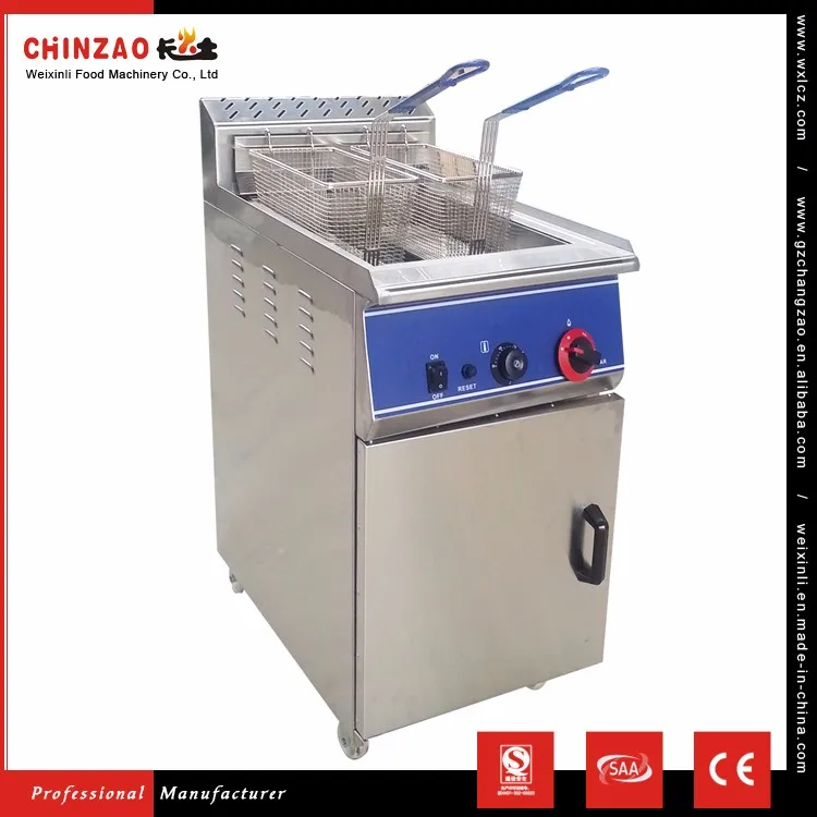 2 Tank 4 Basket Deep Fryer