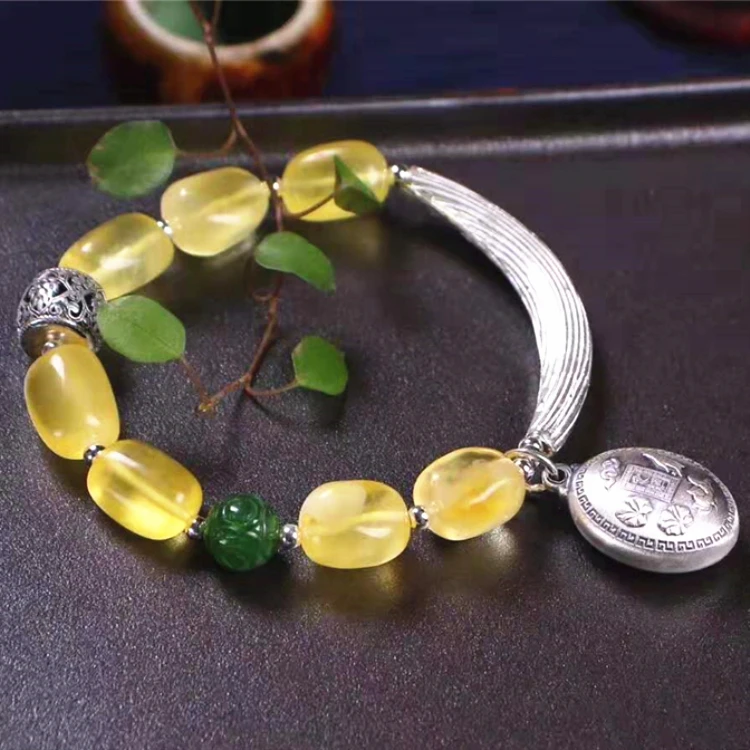 turkish silver jewelry 18k plated gold 925 sterling silver natural amber bracelets for women with Thai silver pendant and acc
turkish silver jewelry 18k plated gold 925 sterling silver natural amber bracelets for women with Thai silver pendant and acc