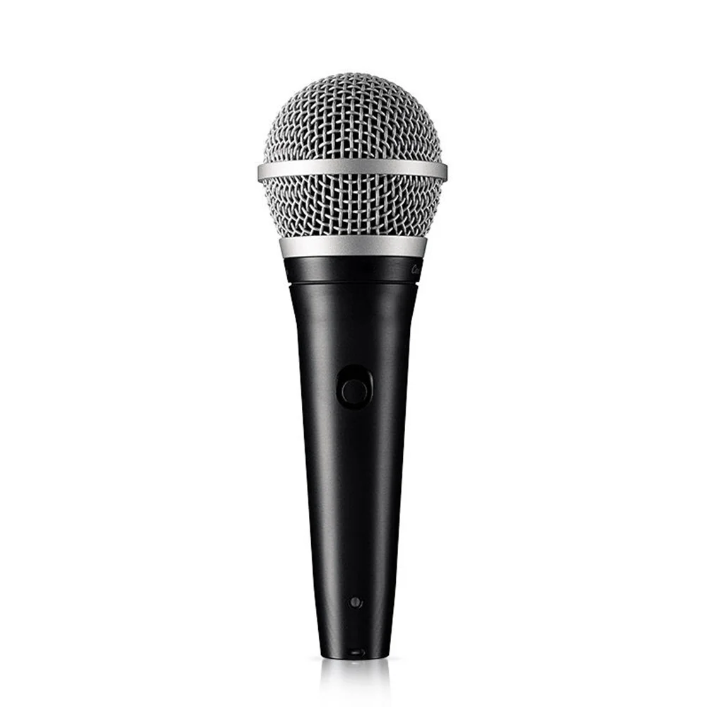 

Professional Switch Vocal Wired Mic Dynamic Karaoke Microphone, Black