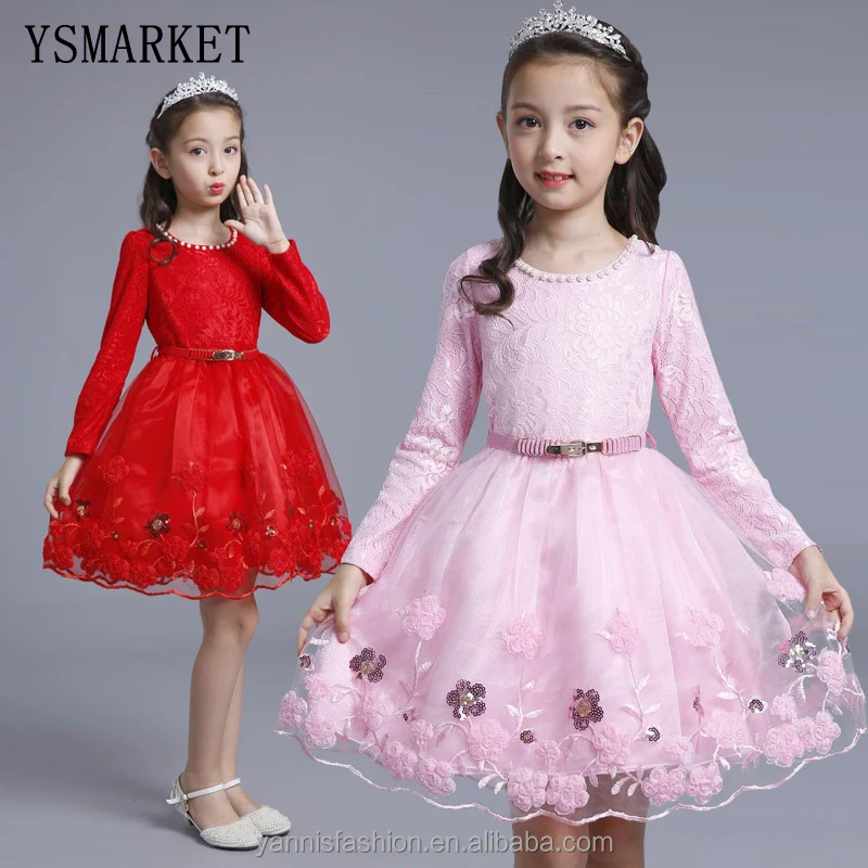 YSMARKET autumn and winter girls Dresses korean princess dress lace embroidered Girls' Dresses E1708, Can be customized
YSMARKET autumn and winter girls Dresses korean princess dress lace embroidered Girls' Dresses E1708, Can be customized