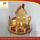 Plywood Laser Cut Light Up Christmas Village
