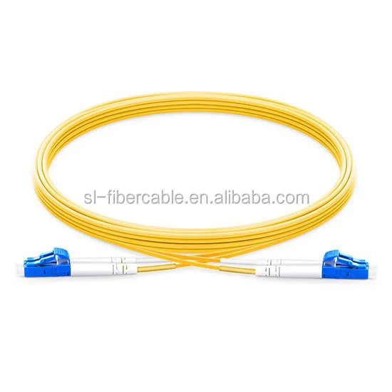 0mm pvc single mode fiber optic patch cable jumper