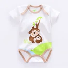 Newborn knit baby clothes wholesale boutique cute cotton baby rompers