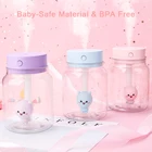 Portable Cute Design Private Label Baby Mini USB Cool Mist Car Lamp Home Air Humidifier