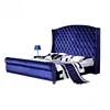 purple high headboard back button tufted super king size bed strong wooden frame furniture high back velvet bed