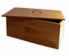 Large Bamboo Bread Box for Kitchen Countertop Bread Bin Storage Container with Lid