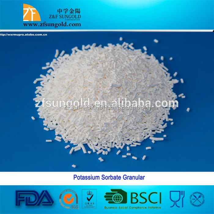 manufactory price CAS No. 24634-61-5 Potassium Sorbate Food Grade