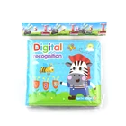 Lowest price cute carton Preschool education baby soft plastic book