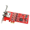 TBS6704 ATSC/ Clear QAM Quad Tuner PCIe Card for receiving ATSC 8VSB and Clear QAM cable TV on PC