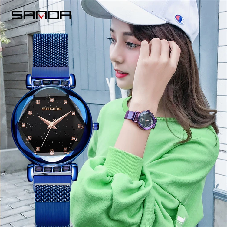 SANDA 248 Luxury Brand lady Crystal Watch Women Dress Fashion Rose Gold Quartz Watches Female Stainless Steel Wristwatches
SANDA 248 Luxury Brand lady Crystal Watch Women Dress Fashion Rose Gold Quartz Watches Female Stainless Steel Wristwatches