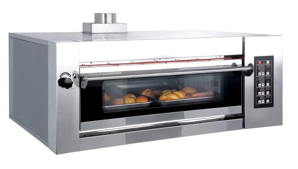 2 Layers 4 Trays High Quality Stainless Steel Gas BAKERY Ovens Bread Baker