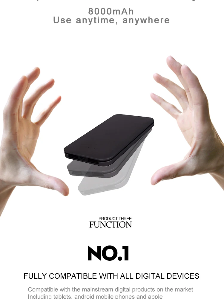 Factory Hot selling fast charging power banks,external battery charger,portable battery mobile charger 10000mah power bank - ANKUX.COM
