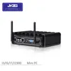 Cheap new Skylake i5 6th gen computer X86 portable 12v green mini pc with DDR4 8GB RAM 128GB SSD (WIFI, BT, HD)