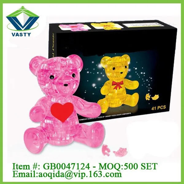 3d crystal puzzle toy
