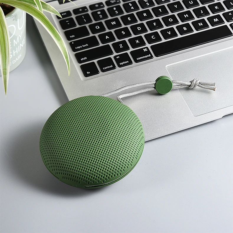 Factory Price F5 Round Mini BT5.0 Bluetooth Speaker Bass With Handsfree Wireless Portable Bluetooth Speaker - ANKUX.COM