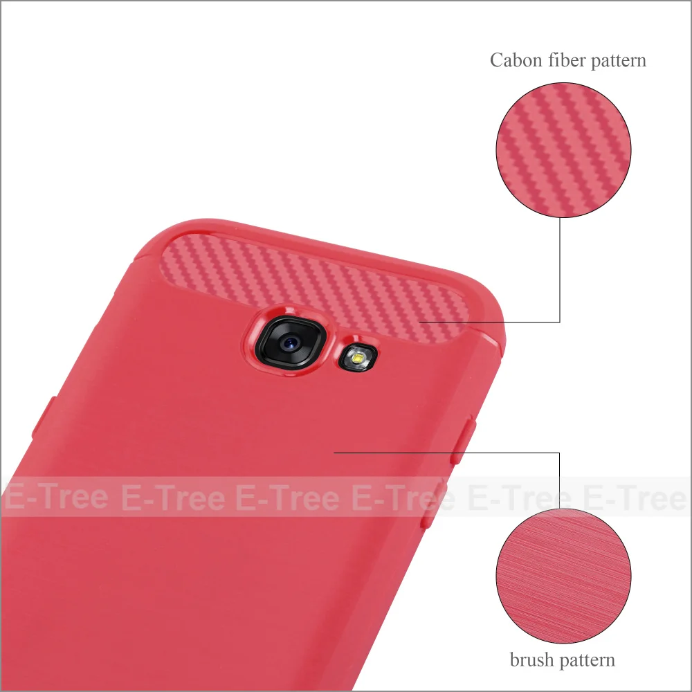 Luxury Brushed TPU Silicone Carbon Fiber Mobile Phone Shell Case Cover For Samsung Galaxy A3 2017
Luxury Brushed TPU Silicone Carbon Fiber Mobile Phone Shell Case Cover For Samsung Galaxy A3 2017