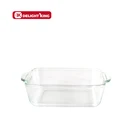 Microwave Safe Bakery Glass Display Trays