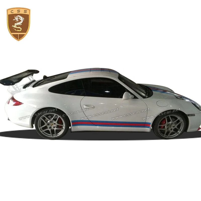 Auto Accessoires de voiture Arrière Carbone Extension Aileron GT Style Approprié Pour Porsche 997 GT Spoiler