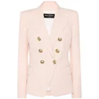 OEM Slim Fit blazer for women ladies office suits Hot Sale Fashion double breasted suit