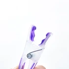 Clothesline Windproof Hanging Colored Clip Top Plastic Toy Peg