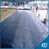 chinese supplier pe mesh cover greenhouse 200 micron uv resistant plastic film greenhouse for airport road repair