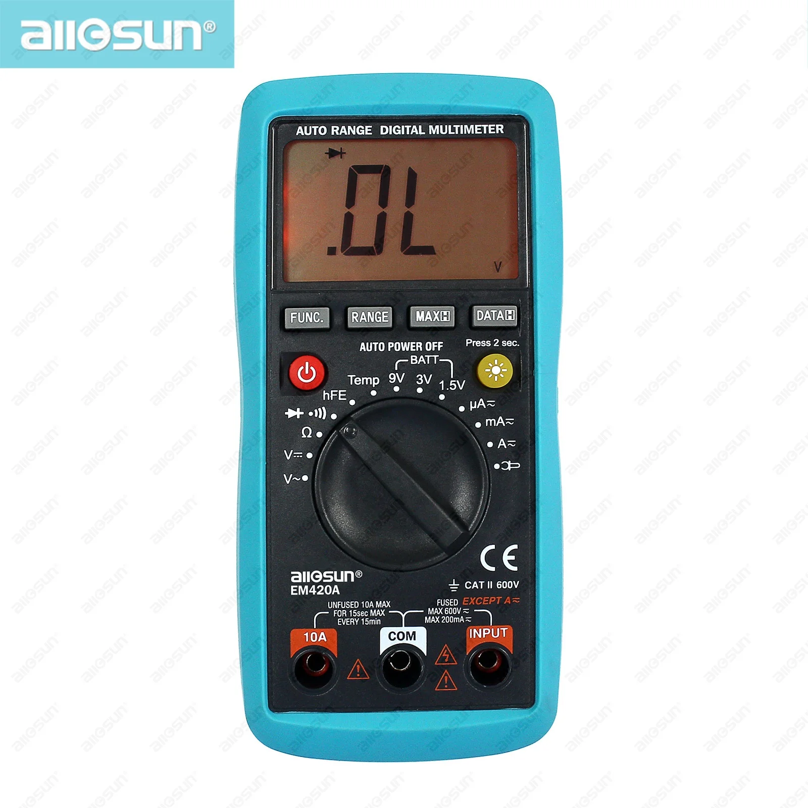 All sun Em420a Autorange Multimètre Numérique Lcd Multimètre Numérique