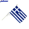 Custom printed all countries Greece national hand weaving flags